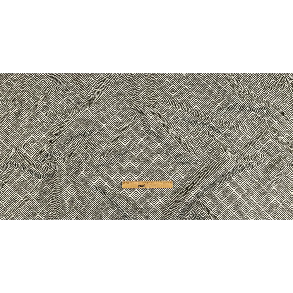 Gray and White Diamonds Upholstery Tweed Full Gray and White Diamonds Upholstery Tweed Full