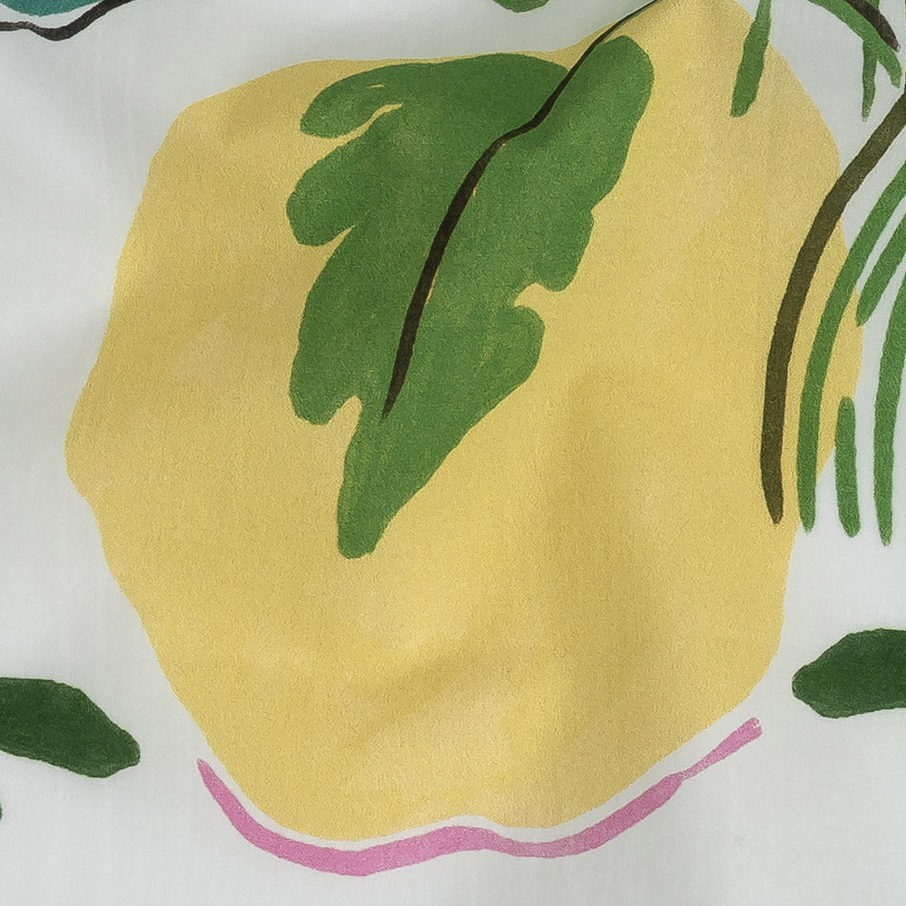 Mood Exclusive Green Belizean Season Cotton Shirting - Detail Mood Exclusive Green Belizean Season Cotton Shirting - Detail