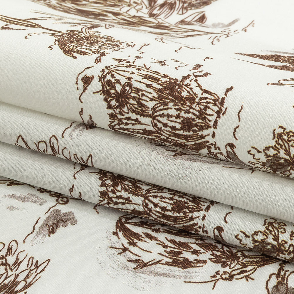 Mood Exclusive Cactus Charisma Stretch Cotton Poplin - Folded Mood Exclusive Cactus Charisma Stretch Cotton Poplin - Folded