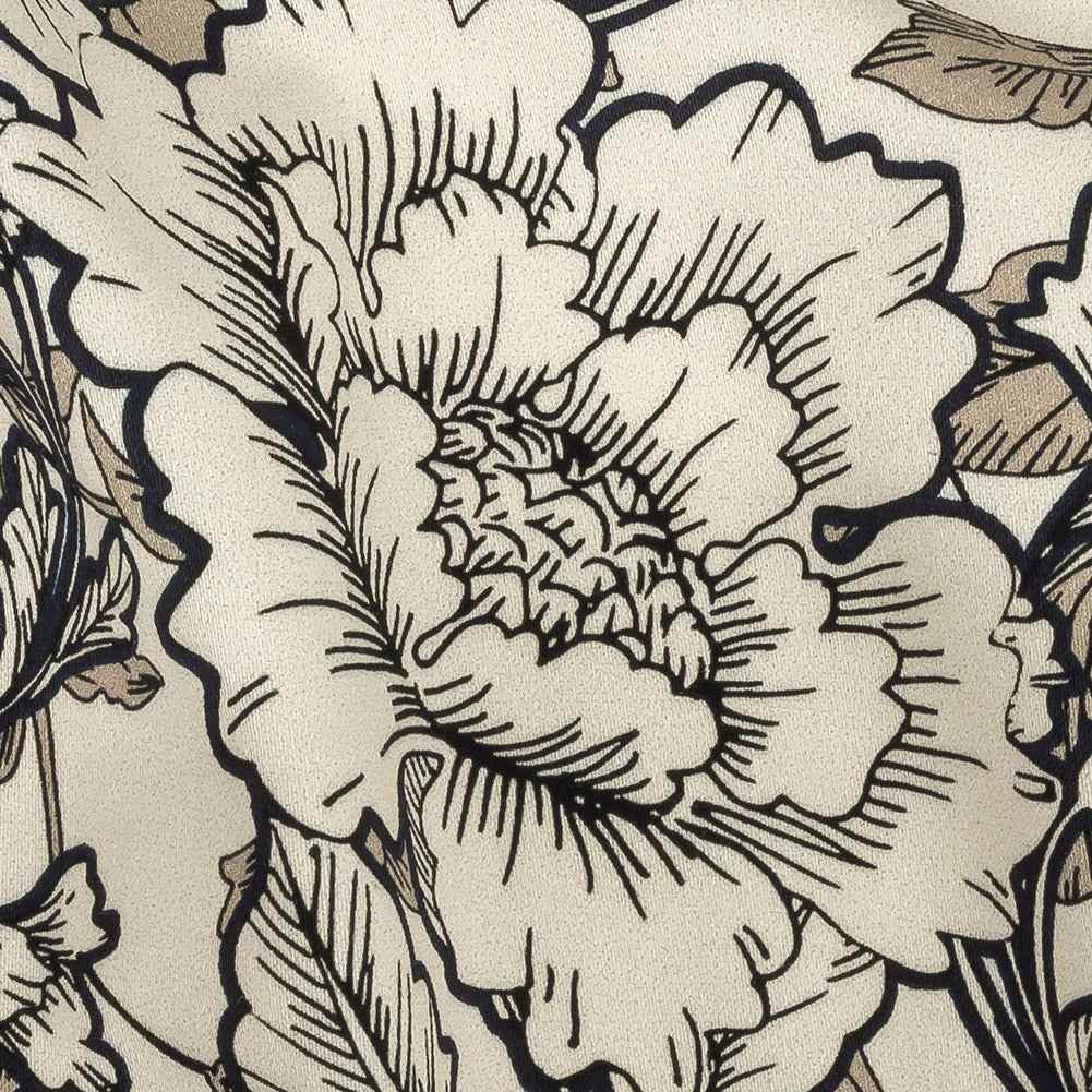 Mood Exclusive Achromic Aspirations Stretch Cotton Sateen - Detail Mood Exclusive Achromic Aspirations Stretch Cotton Sateen - Detail