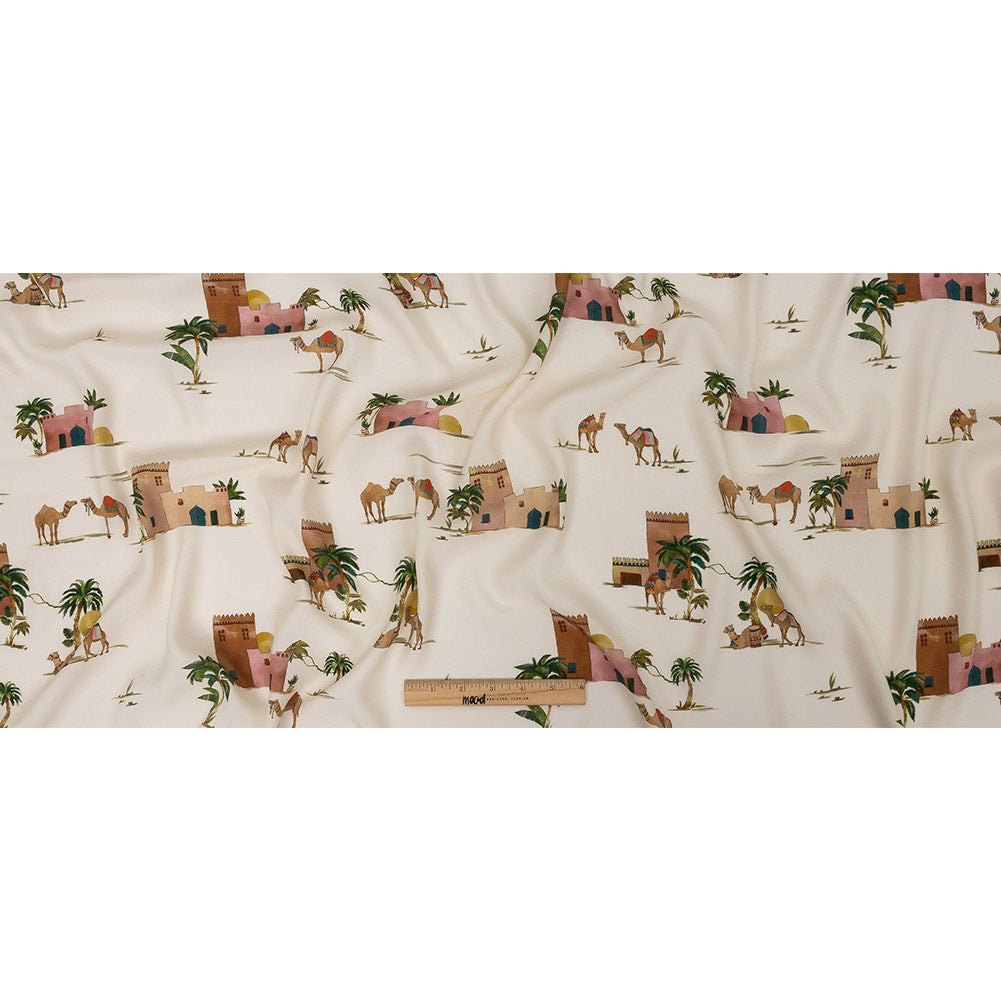 Mood Exclusive Ivory Bactrian Expedition Sustainable Viscose Woven - Full Mood Exclusive Ivory Bactrian Expedition Sustainable Viscose Woven - Full