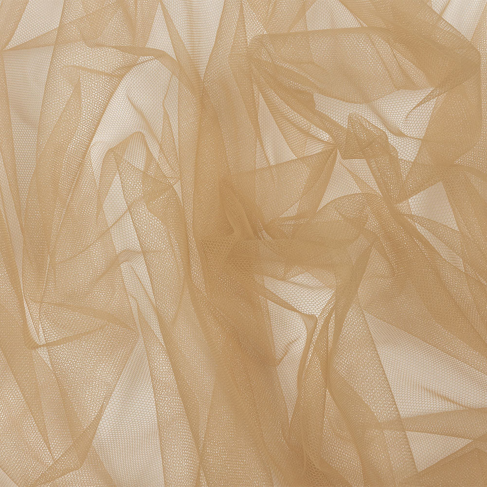 Soft Nylon Tulle - Light Mocha - Leonardo Collection Soft Nylon Tulle - Light Mocha - Leonardo Collection