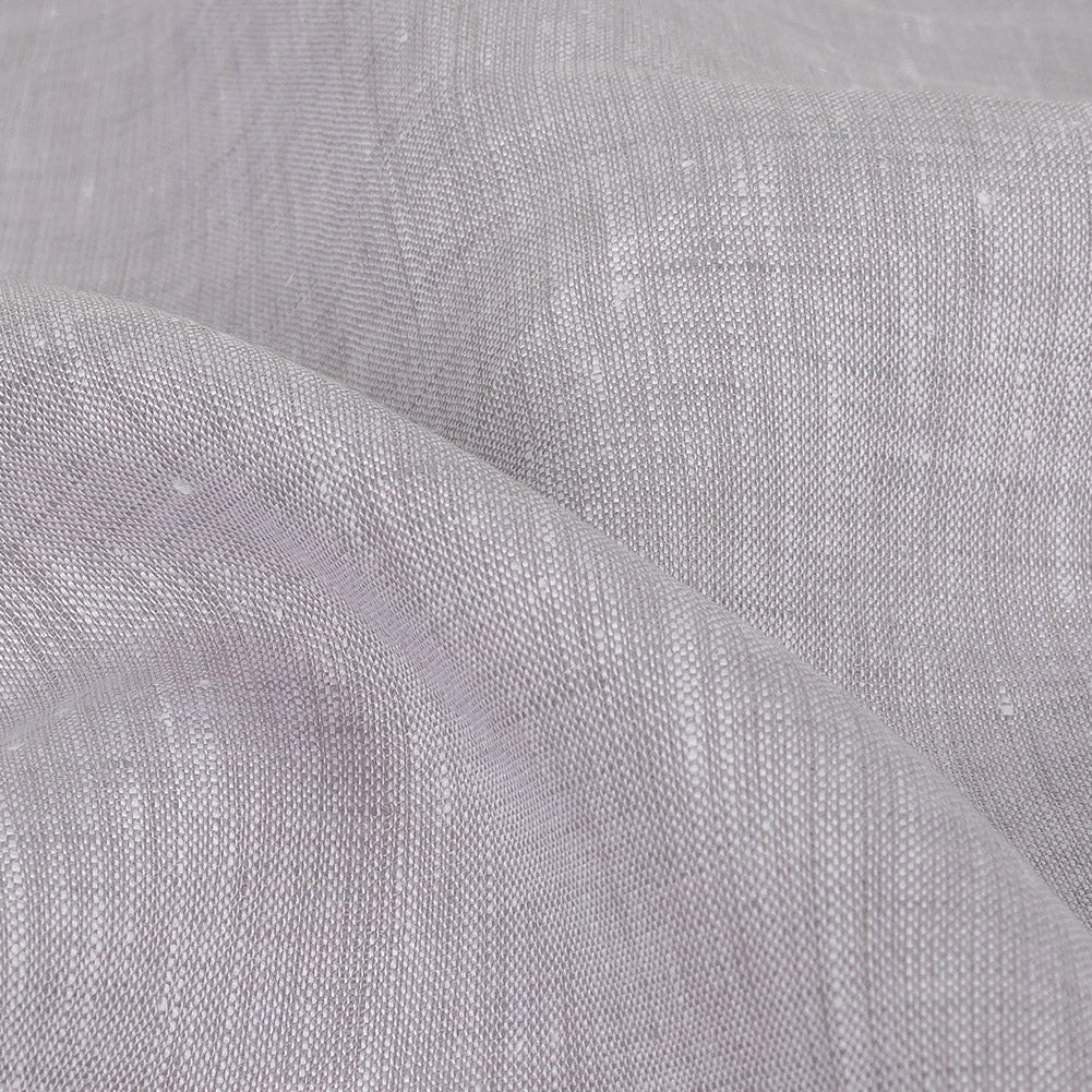 Lightweight Linen Chambray - Heathered Lilac Gray - Minerva Collection Full Lightweight Linen Chambray - Heathered Lilac Gray - Minerva Collection Full