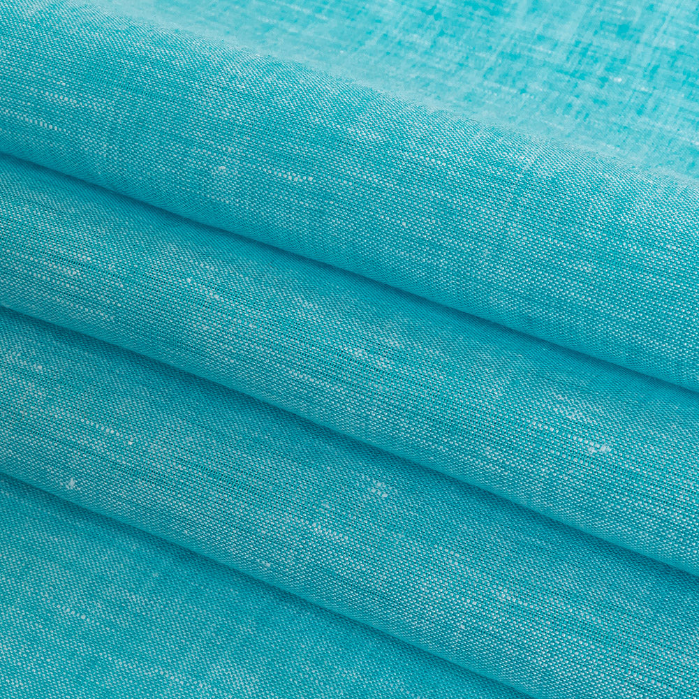 Minerva Heathered Barbados Beach Lightweight Linen Chambray - Detail Minerva Heathered Barbados Beach Lightweight Linen Chambray - Detail