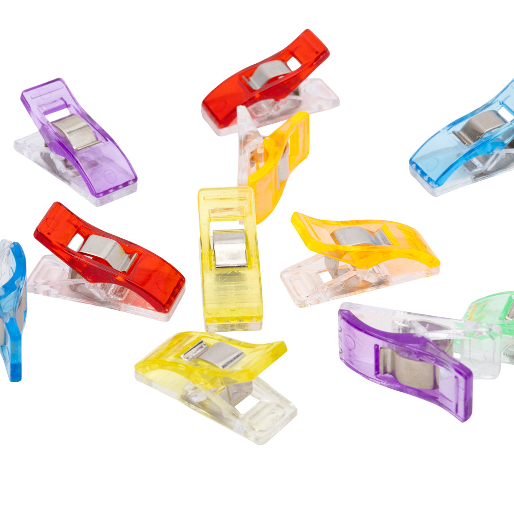 Allary Fabric Clips - Multicolored - 12 Count Allary Fabric Clips - Multicolored - 12 Count