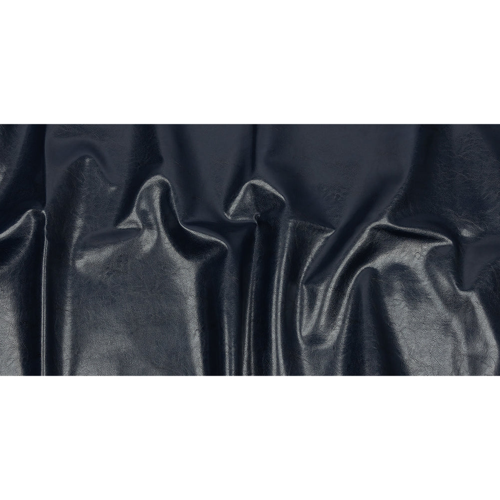 Navy Textured Faux Leather - Full Navy Textured Faux Leather - Full