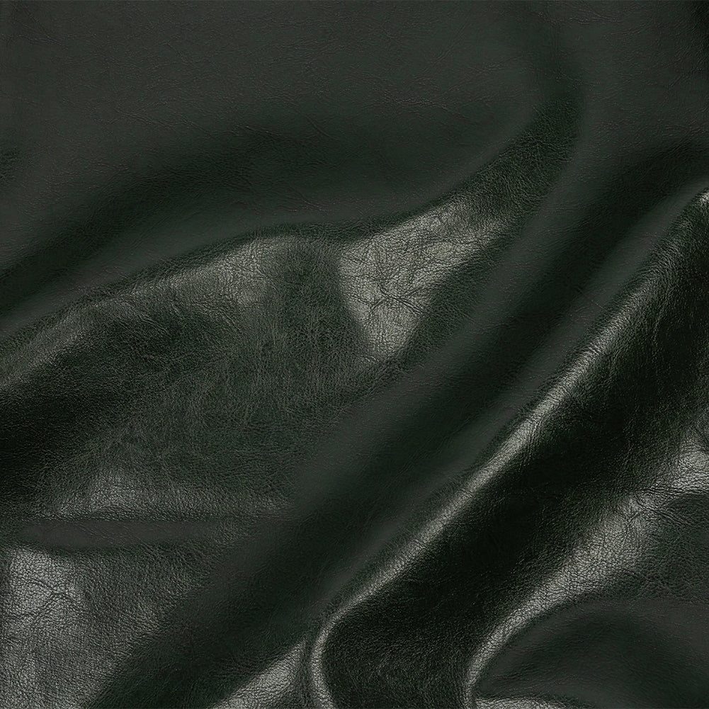Hunter Green Textured Faux Leather Hunter Green Textured Faux Leather