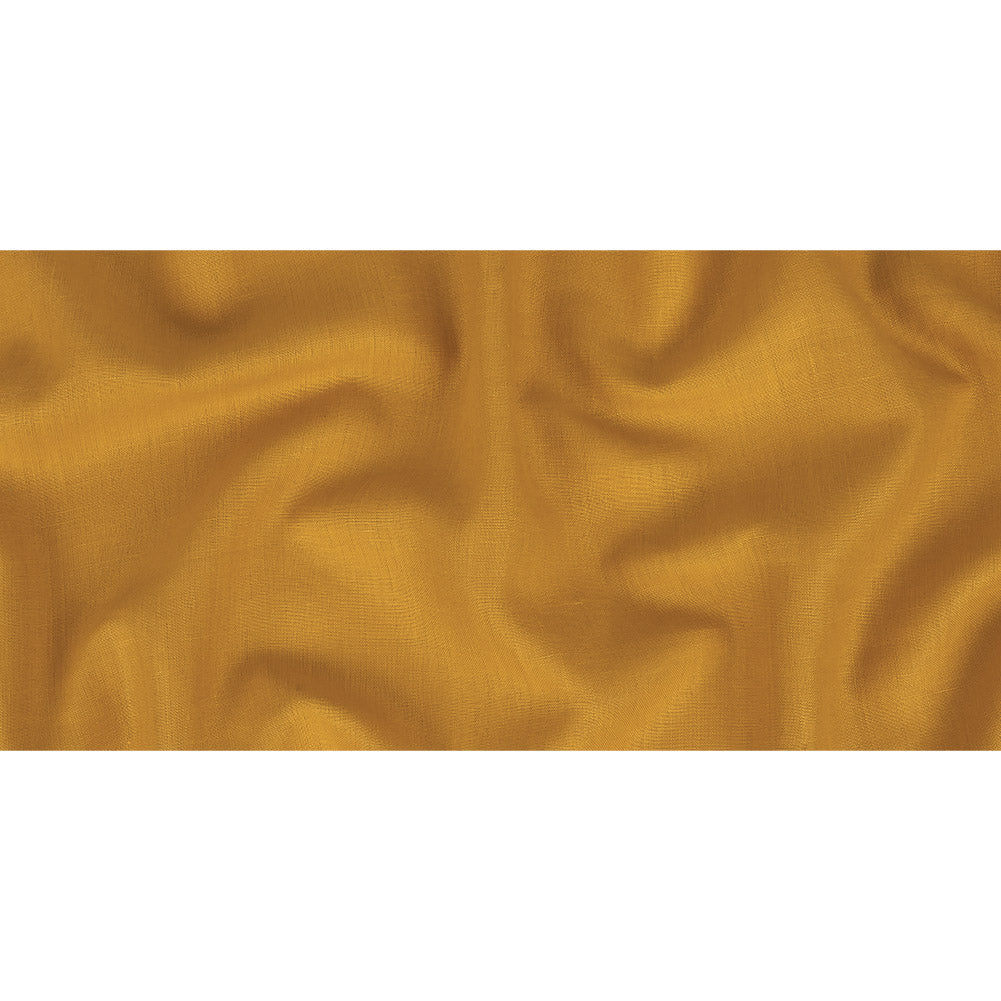 Grasmere Bright Gold Medium Weight Linen Woven - Folded Grasmere Bright Gold Medium Weight Linen Woven - Folded