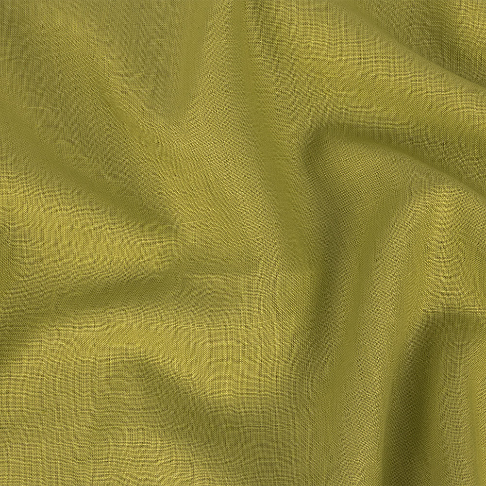 Medium Weight Linen Woven - Lime - Grasmere Collection Medium Weight Linen Woven - Lime - Grasmere Collection