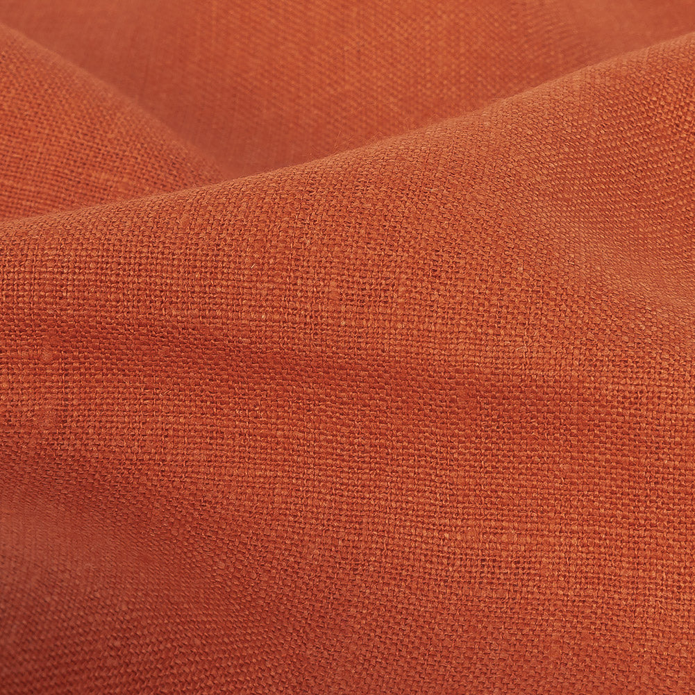 Grasmere Ginger Medium Weight Linen Woven - Full Grasmere Ginger Medium Weight Linen Woven - Full