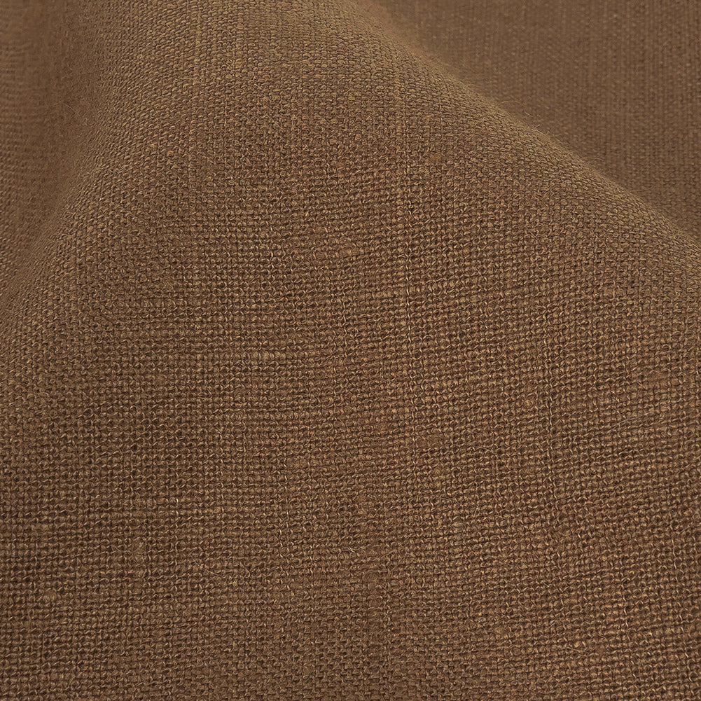 Grasmere Light Brown Medium Weight Linen Woven - Full Grasmere Light Brown Medium Weight Linen Woven - Full