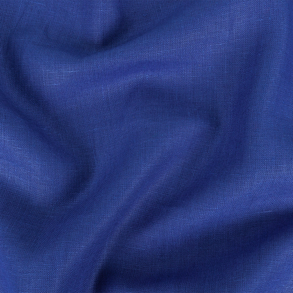 Medium Weight Linen Woven - Deep Ultramarine - Grasmere Collection Medium Weight Linen Woven - Deep Ultramarine - Grasmere Collection