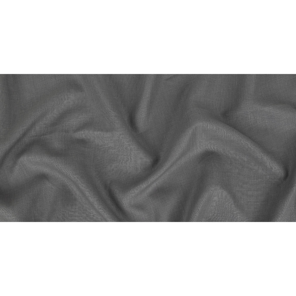 Grasmere Gray Medium Weight Linen Woven - Folded Grasmere Gray Medium Weight Linen Woven - Folded