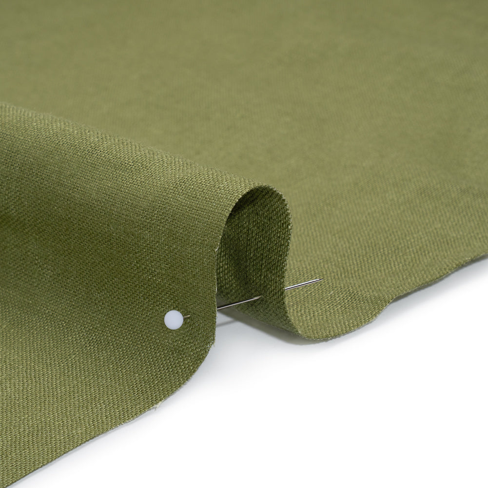 Medium Weight Linen Woven - Calliste Green - Grasmere Collection Medium Weight Linen Woven - Calliste Green - Grasmere Collection