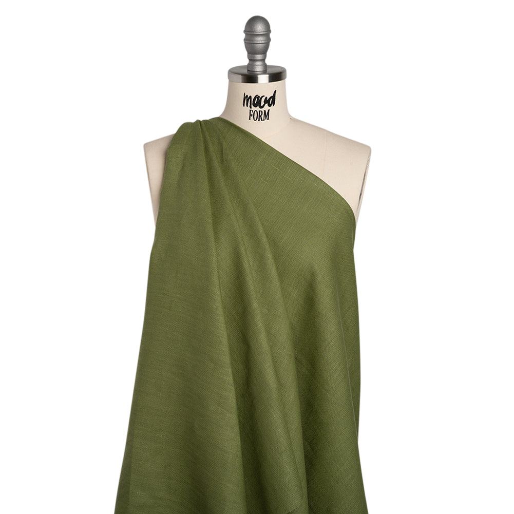 Medium Weight Linen Woven - Calliste Green - Grasmere Collection Medium Weight Linen Woven - Calliste Green - Grasmere Collection