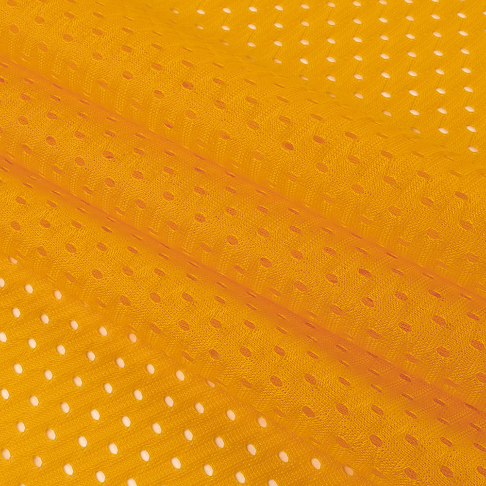 Heracles Gold Polyester Athletic Mesh - Detail Heracles Gold Polyester Athletic Mesh - Detail