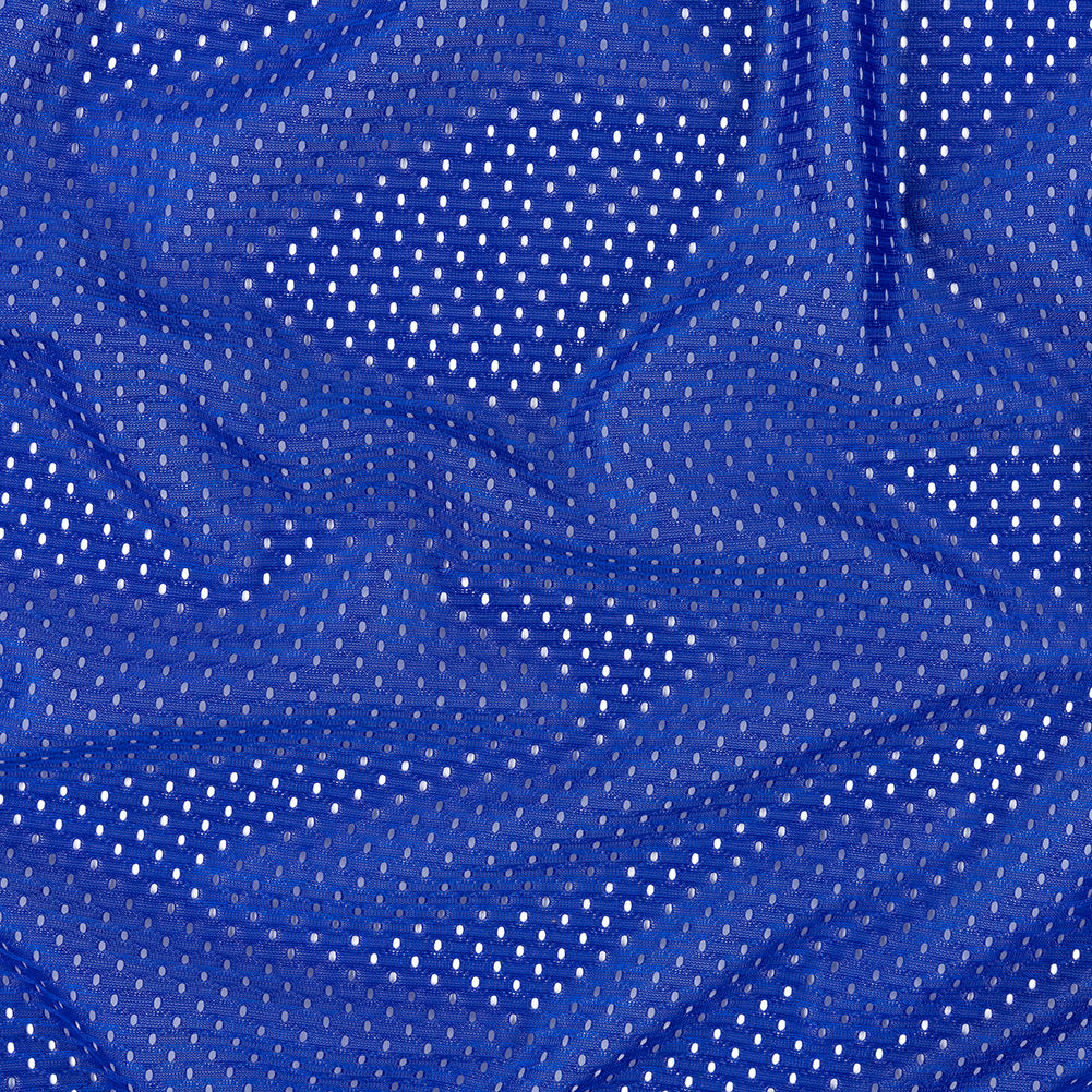 Polyester Athletic Mesh - Royal Blue - Heracles Collection Polyester Athletic Mesh - Royal Blue - Heracles Collection