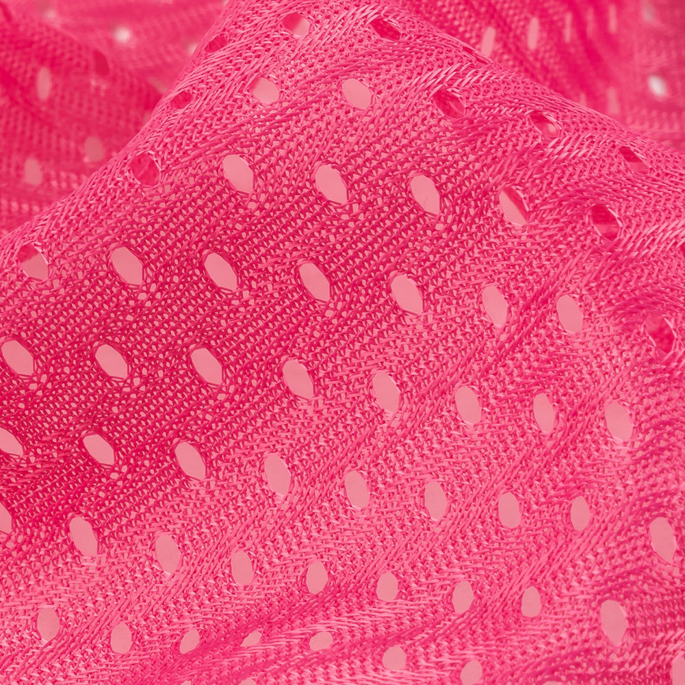 Heracles Ibis Rose Polyester Athletic Mesh - Full Heracles Ibis Rose Polyester Athletic Mesh - Full