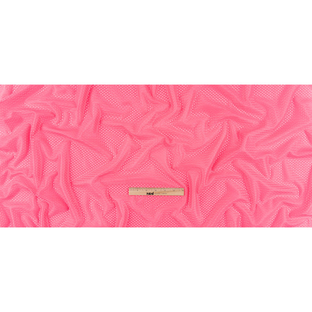Polyester Athletic Mesh - Candy Kiss - Heracles Collection Folded Polyester Athletic Mesh - Candy Kiss - Heracles Collection Folded