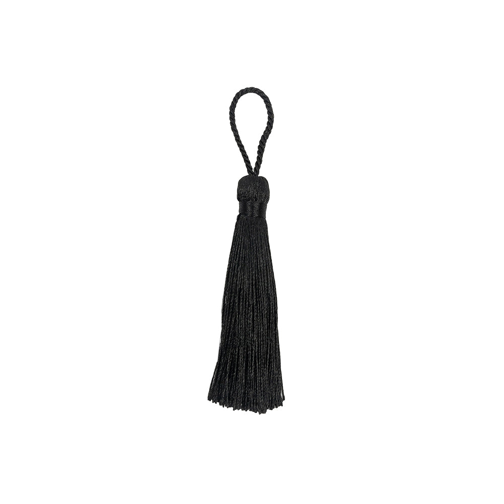 3.5" Black Basic Tassel 3.5" Black Basic Tassel