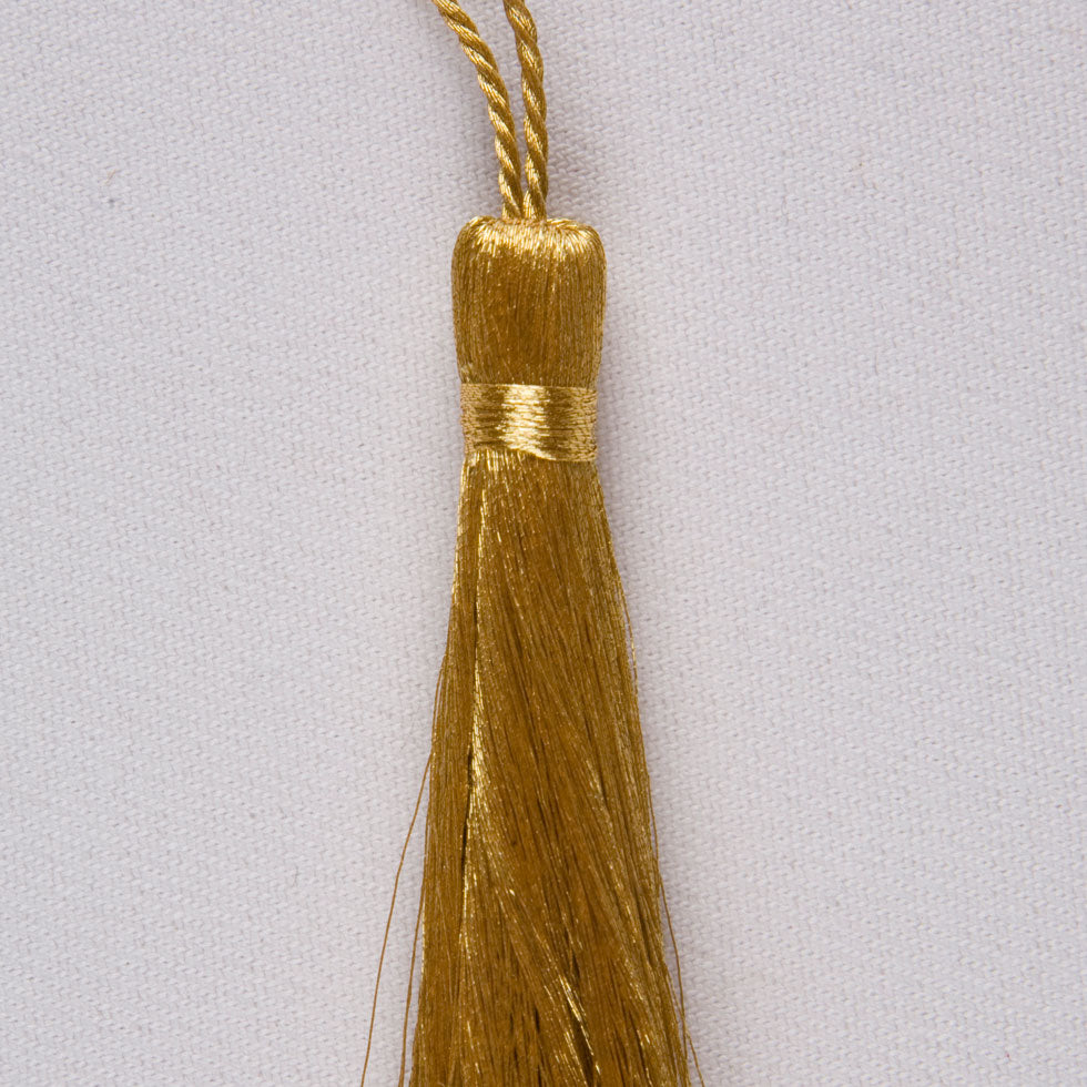 3.5" Metallic Gold Basic Tassel Detail 3.5" Metallic Gold Basic Tassel Detail