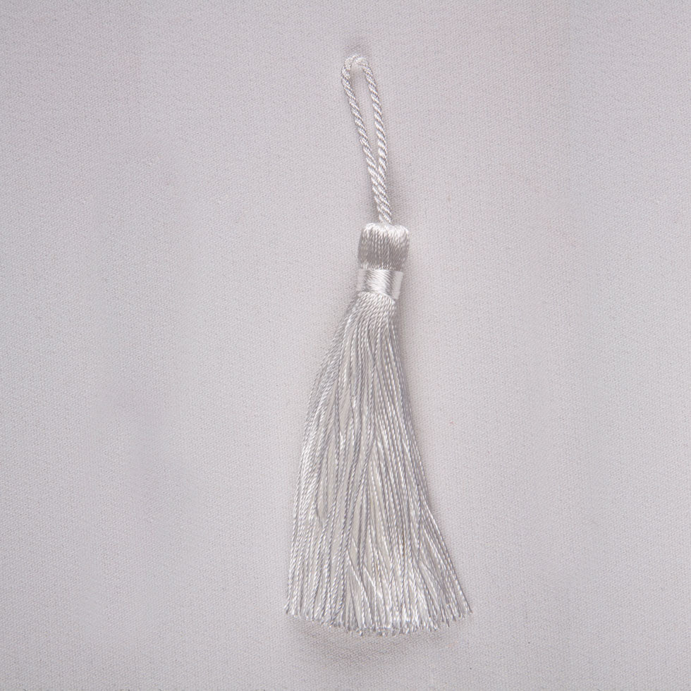 3.5 White Basic Tassel 3.5 White Basic Tassel