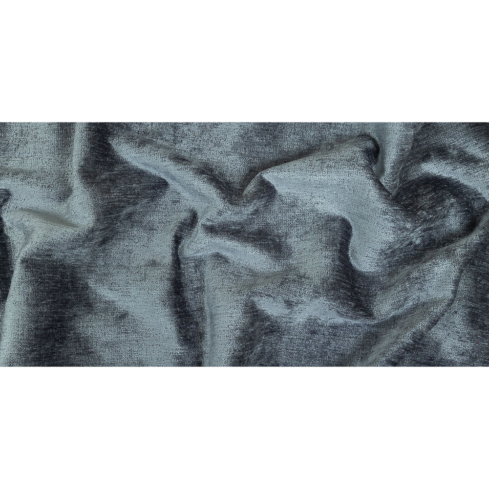Denim Acrylic and Polyester Upholstery Chenille - Full Denim Acrylic and Polyester Upholstery Chenille - Full