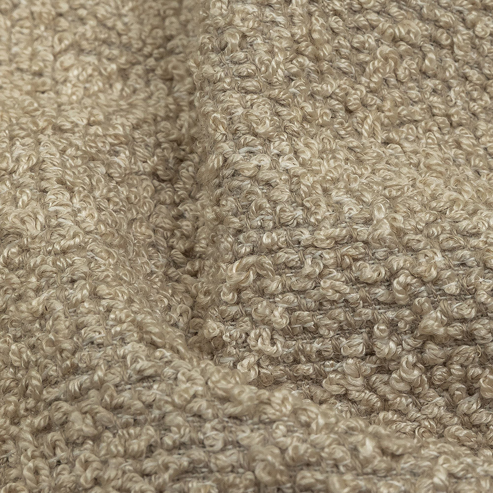 Beige Tactile Blended Wool Boucle - Detail Beige Tactile Blended Wool Boucle - Detail