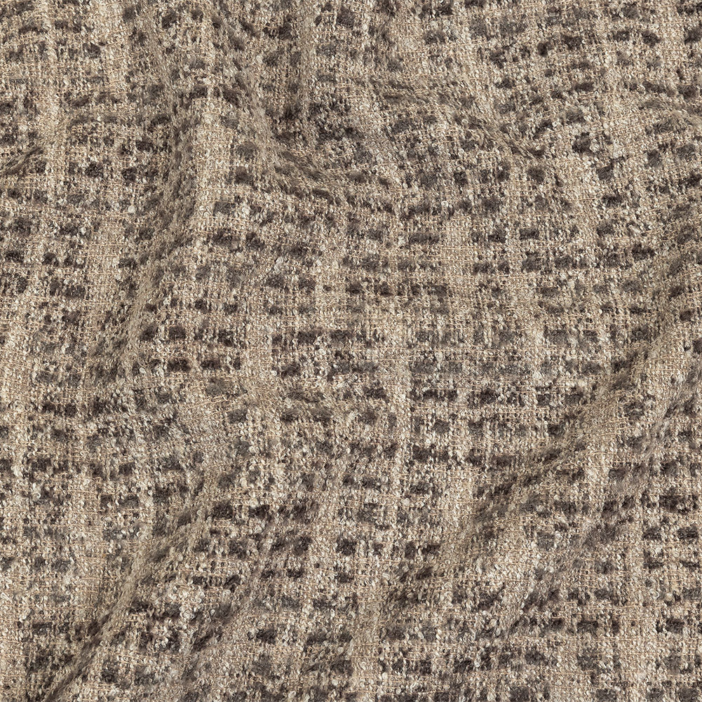 Mocha Spotted Viscose Boucle Mocha Spotted Viscose Boucle