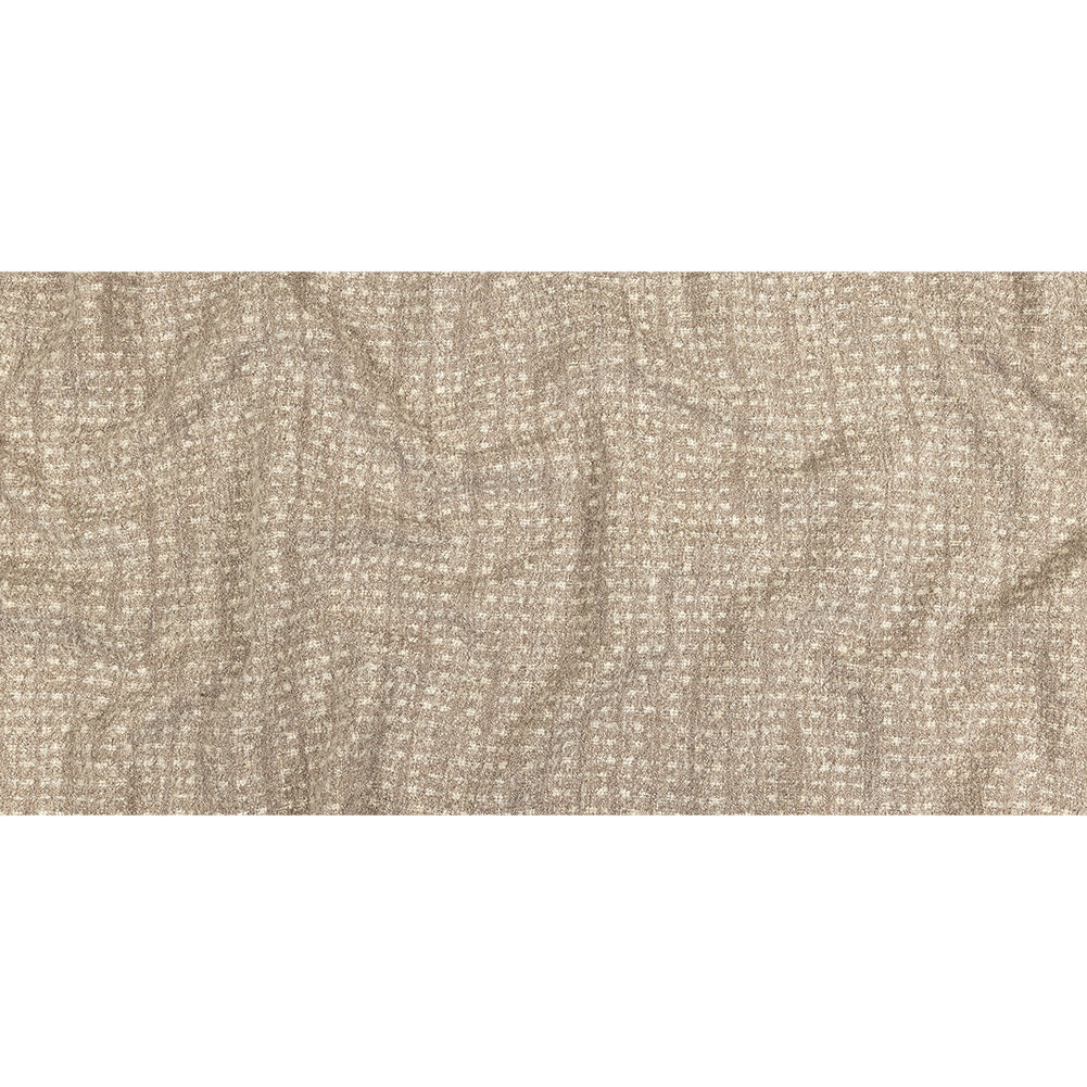 Almond Milk Spotted Viscose Boucle Full Almond Milk Spotted Viscose Boucle Full