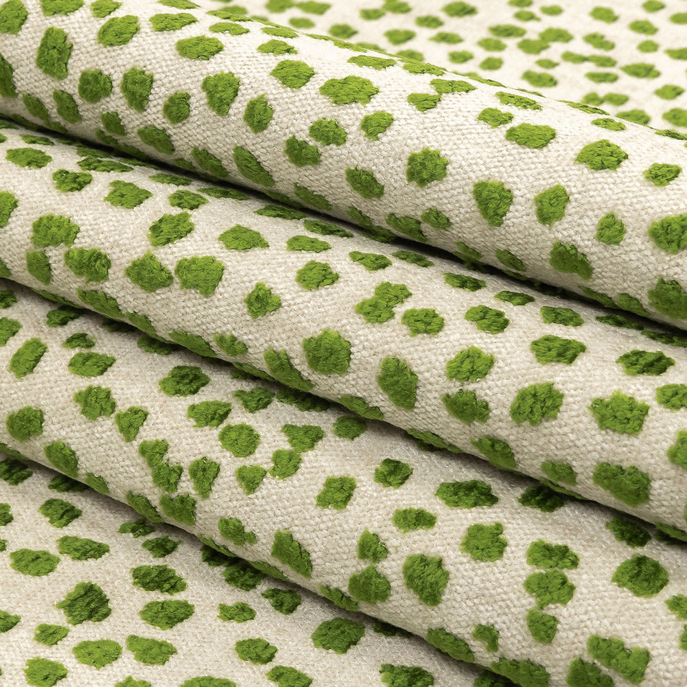 Grasshopper Raised Spots Acrylic Chenille Woven Folded Grasshopper Raised Spots Acrylic Chenille Woven Folded