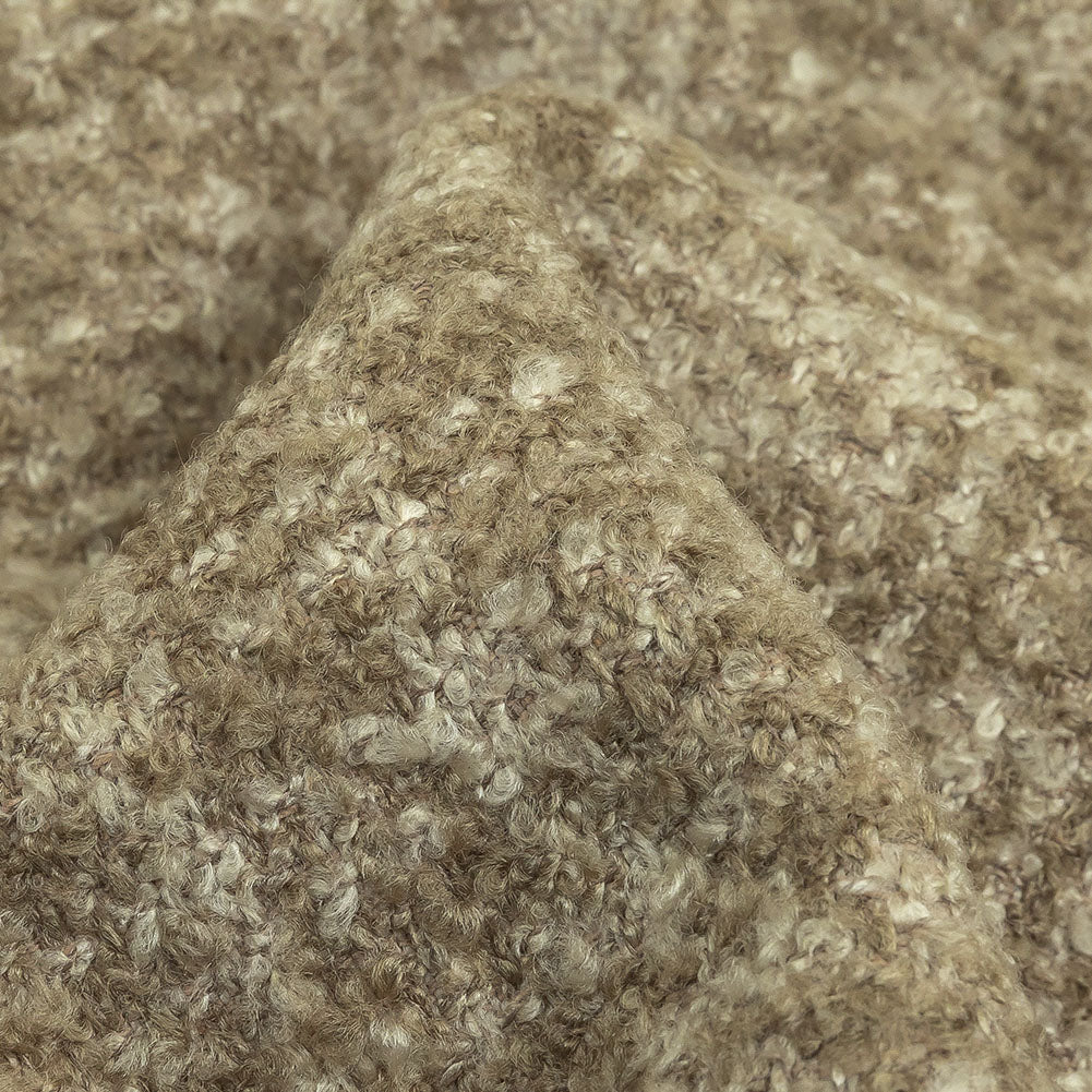 Linen Tweedy Upholstery Boucle - Detail Linen Tweedy Upholstery Boucle - Detail