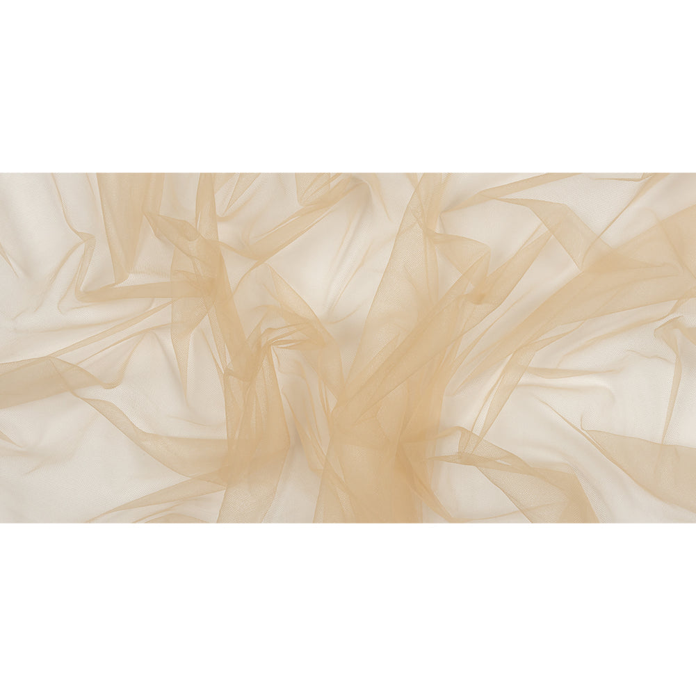 Soft Nylon Tulle - Toasted Almond - Leonardo Collection Drape Soft Nylon Tulle - Toasted Almond - Leonardo Collection Drape