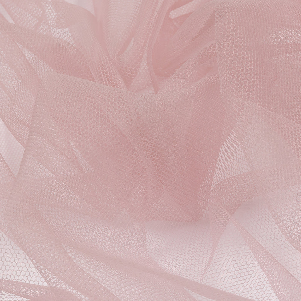 Light Mauve Leonardo Soft Nylon Tulle - Folded Light Mauve Leonardo Soft Nylon Tulle - Folded