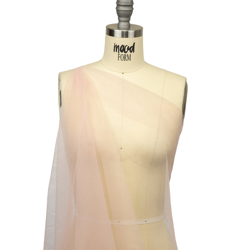 Chintz Pink Leonardo Soft Nylon Tulle - Detail Chintz Pink Leonardo Soft Nylon Tulle - Detail