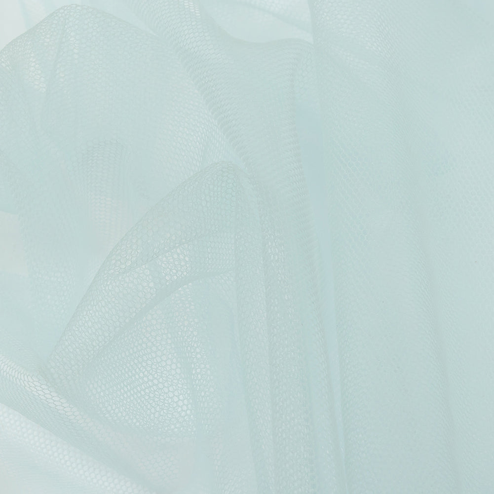 Soft Nylon Tulle - Whispering Blue - Leonardo Collection Folded Soft Nylon Tulle - Whispering Blue - Leonardo Collection Folded