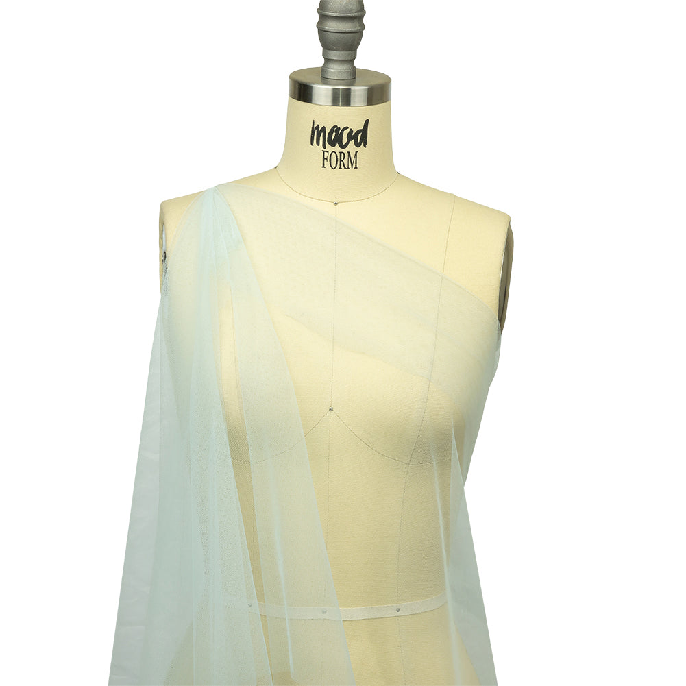 Soft Nylon Tulle - Whispering Blue - Leonardo Collection Detail Soft Nylon Tulle - Whispering Blue - Leonardo Collection Detail