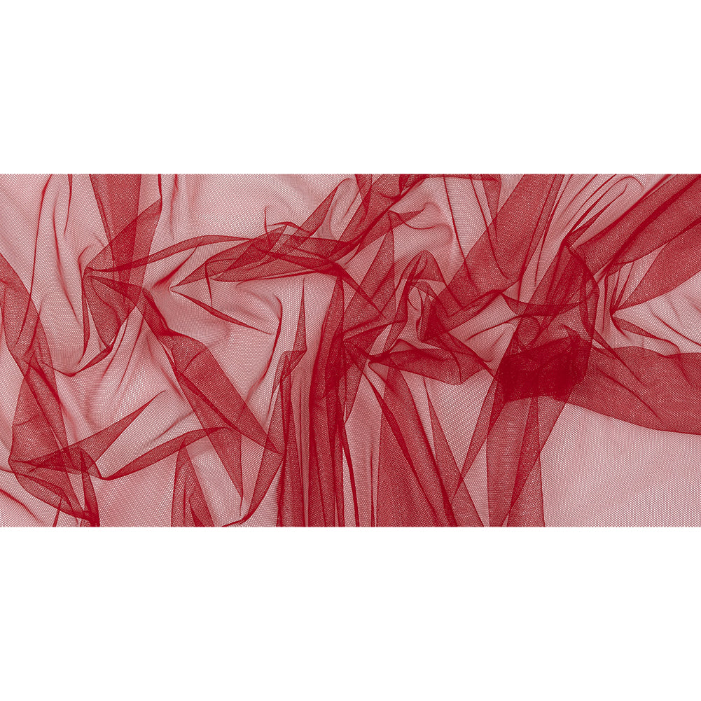 Cherry Red Leonardo Soft Nylon Tulle - Drape Cherry Red Leonardo Soft Nylon Tulle - Drape