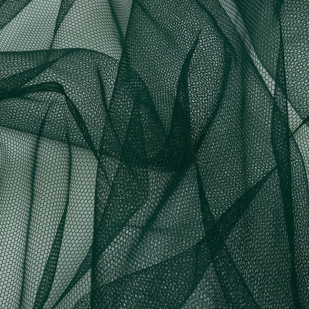 Soft Nylon Tulle - Forest - Leonardo Collection Folded Soft Nylon Tulle - Forest - Leonardo Collection Folded