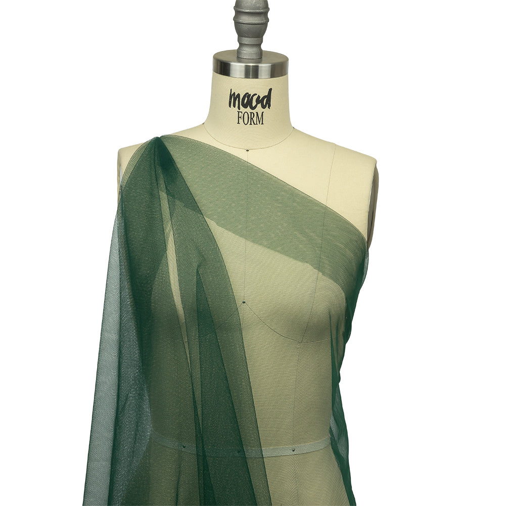 Soft Nylon Tulle - Forest - Leonardo Collection Detail Soft Nylon Tulle - Forest - Leonardo Collection Detail