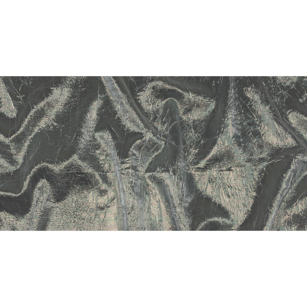 Iridescent Rainbow and Blue or Not Crinkled Polyester Organdy - Full Iridescent Rainbow and Blue or Not Crinkled Polyester Organdy - Full