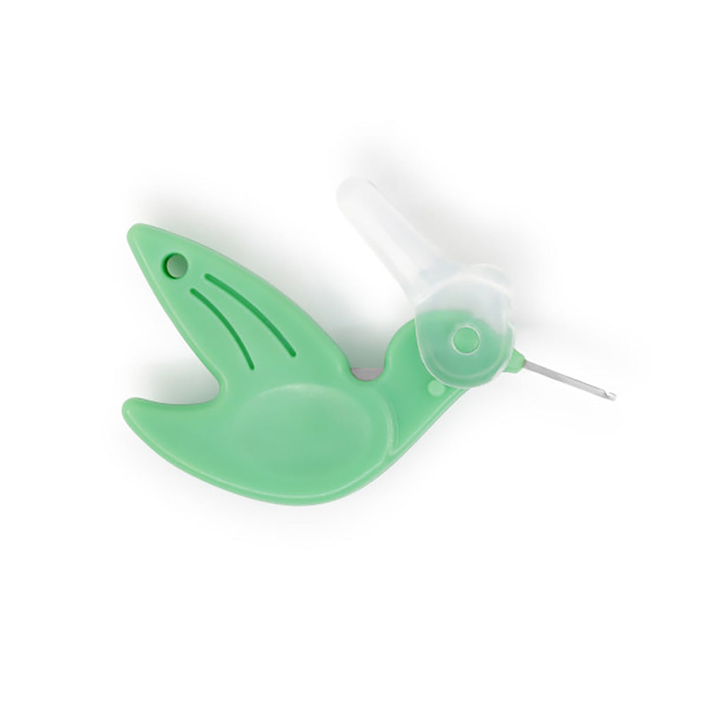 Dritz Hummingbird Needle Threader - Green - Folded Dritz Hummingbird Needle Threader - Green - Folded