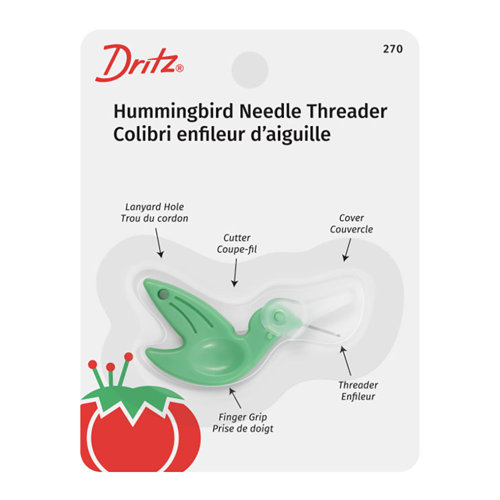 Dritz Hummingbird Needle Threader - Green Dritz Hummingbird Needle Threader - Green