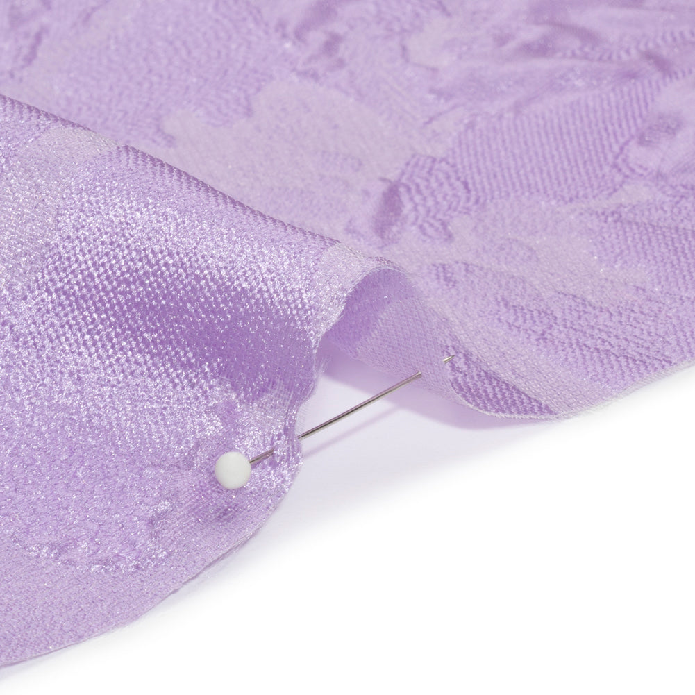 Luminous Lavender Floral Lightweight Luxury Brocade Folded Luminous Lavender Floral Lightweight Luxury Brocade Folded