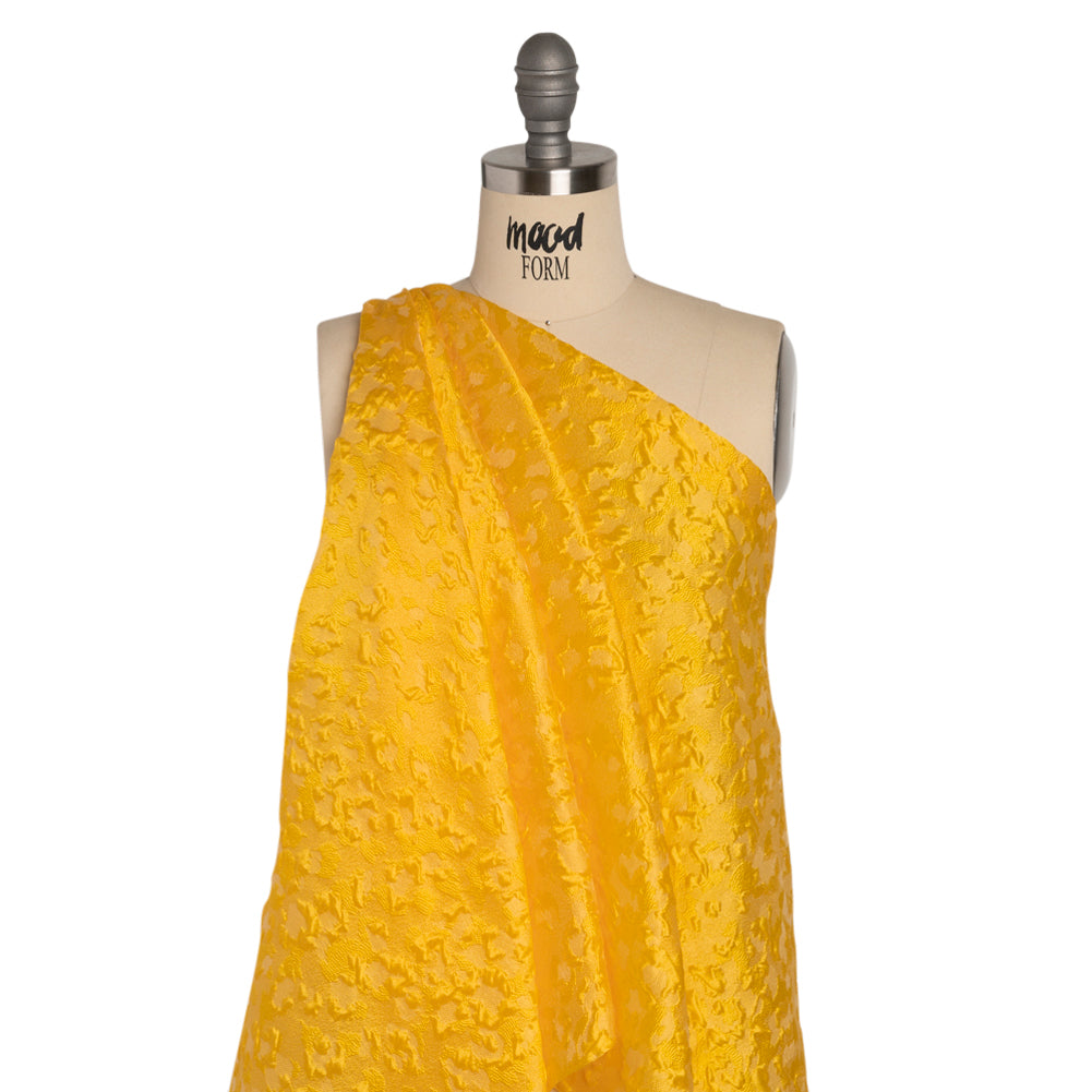 Luminous Sunshine Wild Spots Lightweight Luxury Brocade - Detail Luminous Sunshine Wild Spots Lightweight Luxury Brocade - Detail