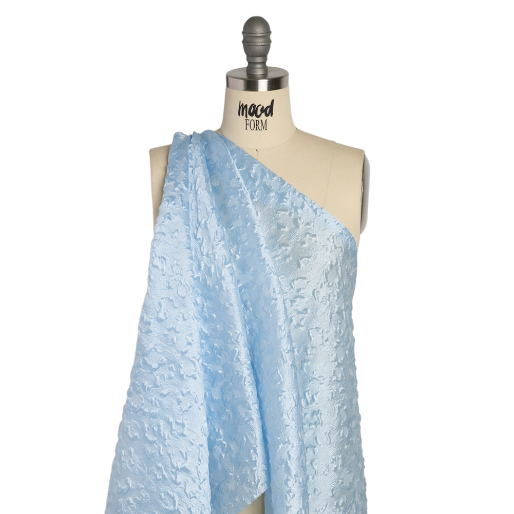 Luminous Light Blue Wild Spots Lightweight Luxury Brocade Detail Luminous Light Blue Wild Spots Lightweight Luxury Brocade Detail