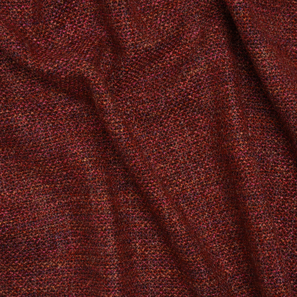 Acetate and Viscose Upholstery Tweed - Lipstick Acetate and Viscose Upholstery Tweed - Lipstick