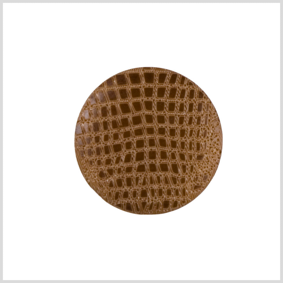 Light Brown Plastic Button - 32L/20mm Light Brown Plastic Button - 32L/20mm