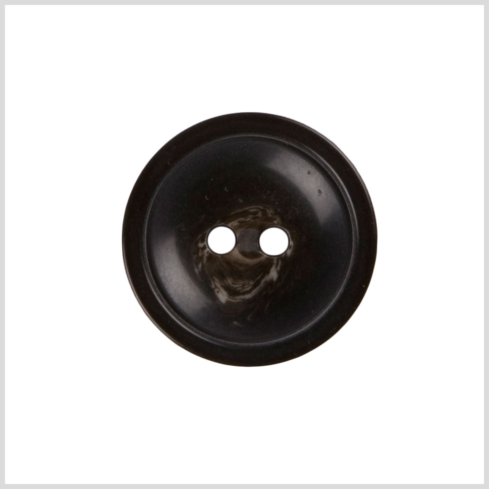 Brown Plastic Button - 40L/25.5mm Brown Plastic Button - 40L/25.5mm