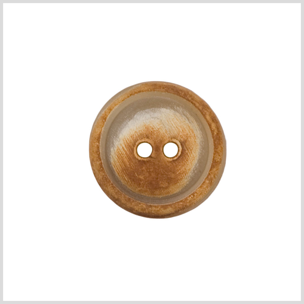 Brown Horn Button - 32L/20mm Brown Horn Button - 32L/20mm